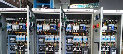 隧道旋風機軟啟動控制雙電源切換控制柜